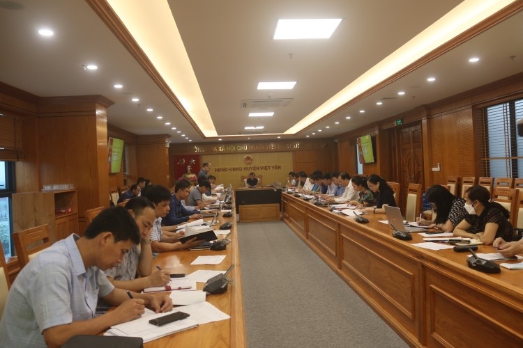 UBND huyện tổ chức Phiên họp thường kỳ tháng 5 năm 2022