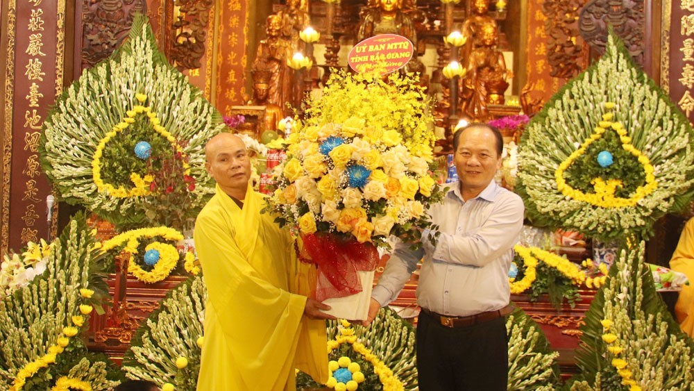 Giáo hội Phật Giáo tỉnh Bắc Giang nhiệm kỳ 2017-2022 hoàn thành xuất sắc nhiệm vụ của Giáo hội và...
