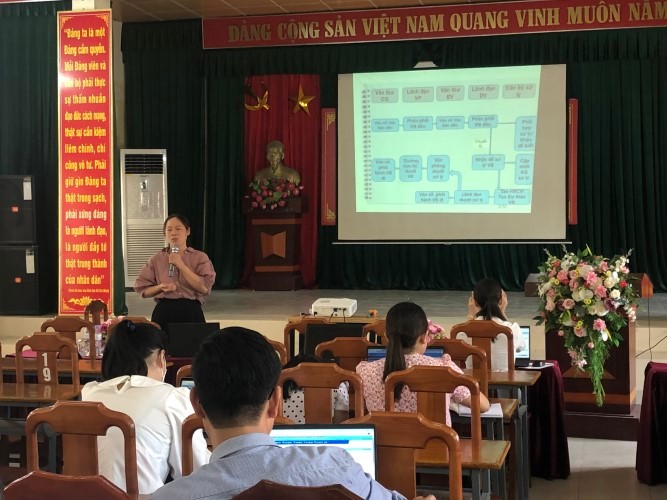 Việt Yên: nâng cao chất lượng xử lý văn bản, hồ sơ công việc trên môi trường mạng