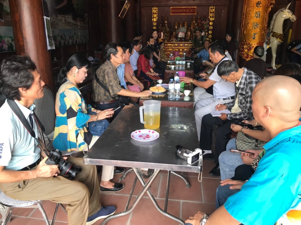 Đoàn sáng tác Văn học nghệ thuật đi thực tế sáng tác tại huyện Việt Yên