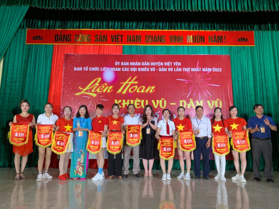Liên hoan Khiêu vũ – Dân vũ huyện Việt Yên năm 2022