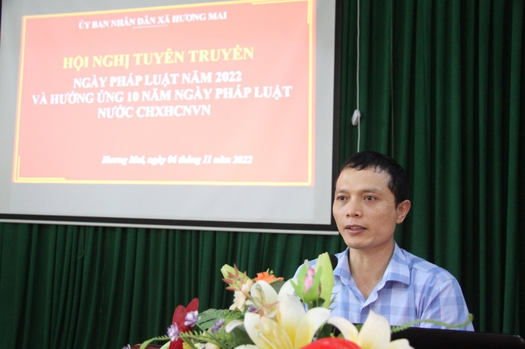 Hương Mai tập huấn chuyển đổi số và tuyên truyền hưởng ứng Ngày Pháp luật Việt Nam