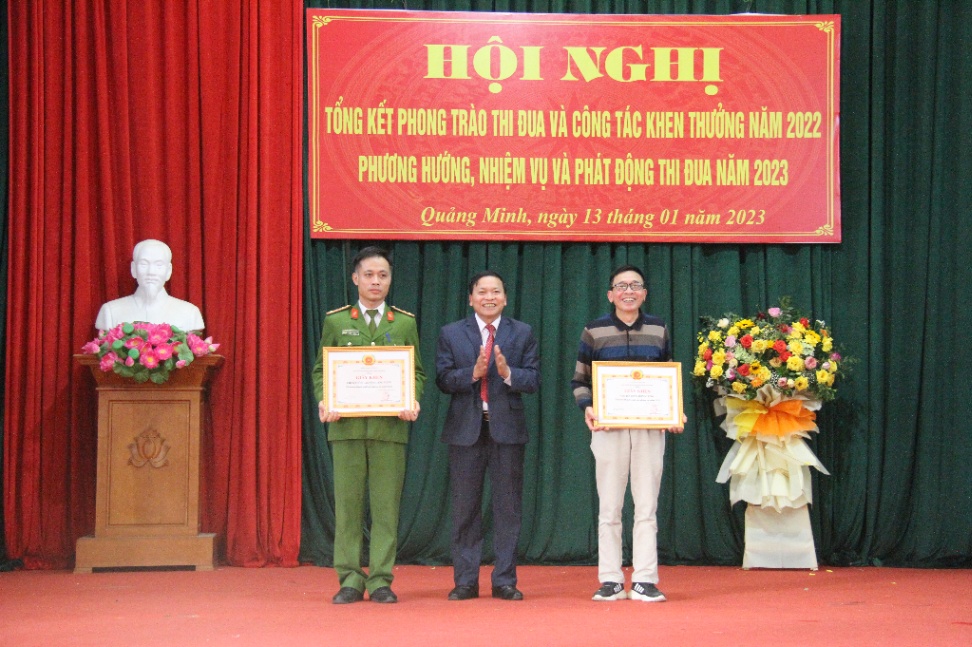 Quảng Minh tổ chức hội nghị tổng kết phong trào thi đua năm 2022
