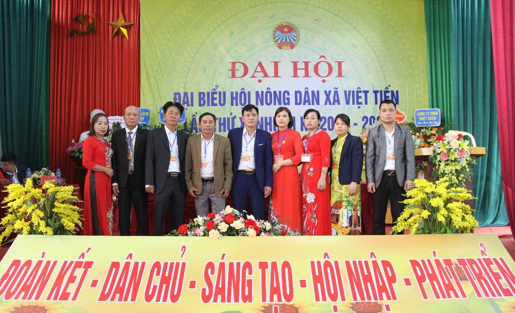 Đại hội đại biểu Hội Nông dân xã Việt Tiến nhiệm kỳ 2023-2028
