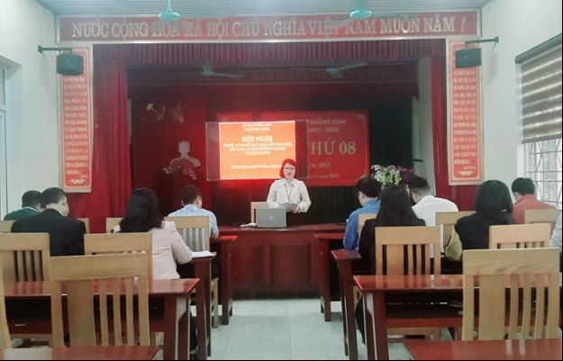 Quảng Minh Sơ kết 01 tháng phối hợp giữa UBND xã Quảng Minh và Viettel Bắc Giang về thực hiện mô...