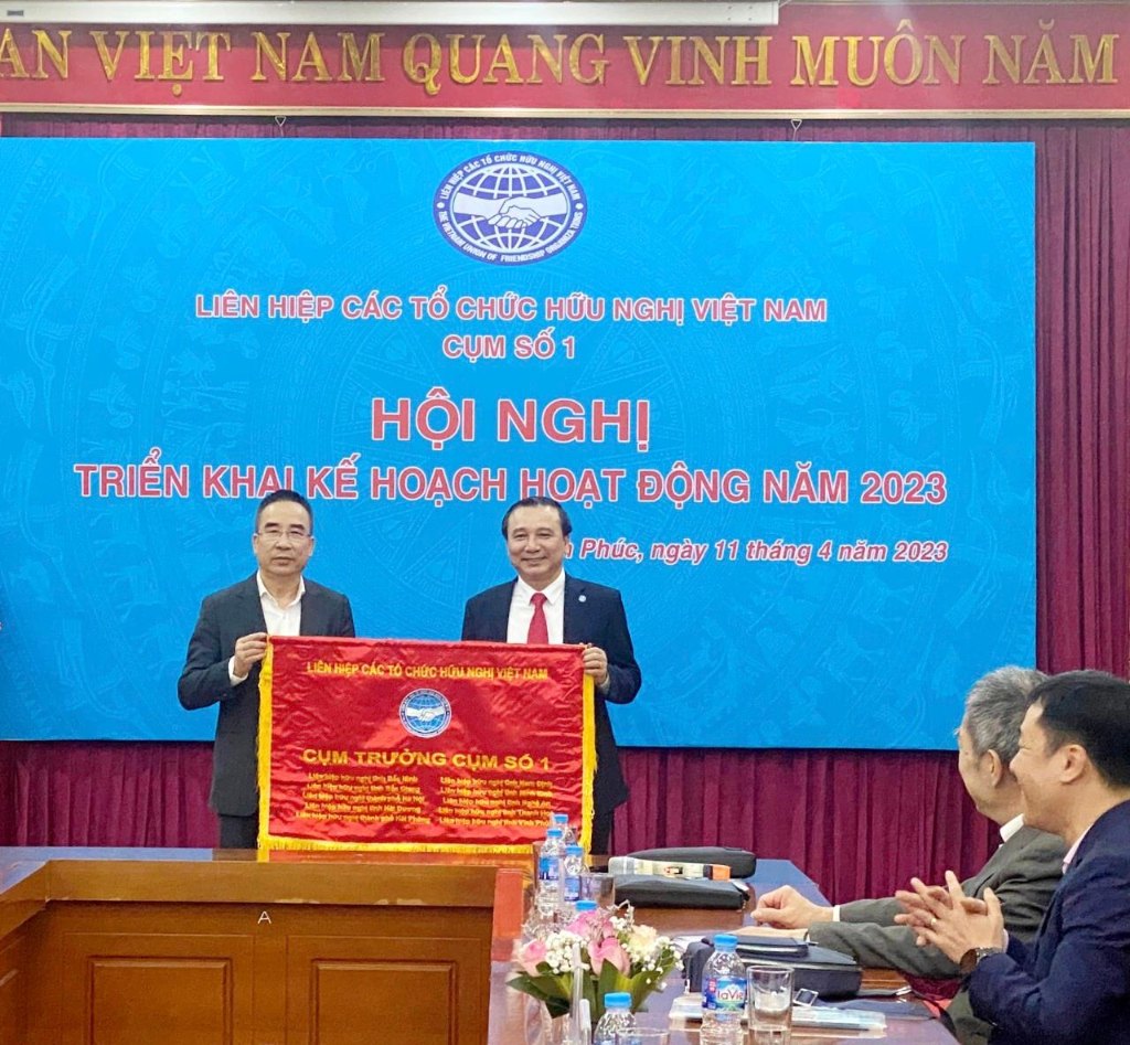 Cụm số 1 Liên hiệp các tổ chức Hữu nghị Việt Nam tổ chức Hội nghị triển khai kế hoạch hoạt động...