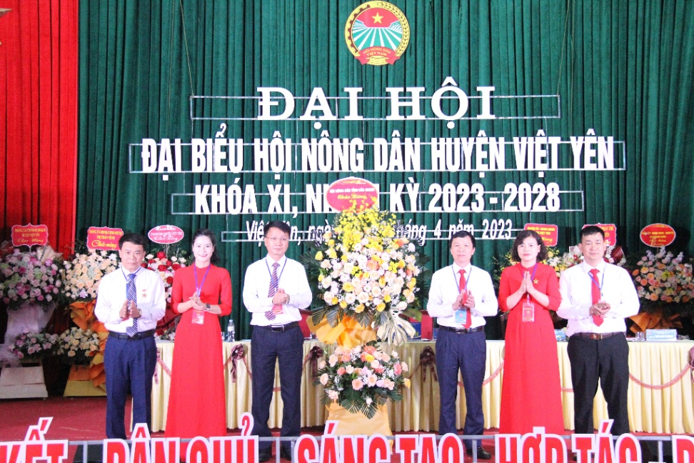 Huyện Việt Yên tổ chức thành công Đại hội Hội Nông dân lần thứ XI, nhiệm kỳ 2023 – 2028.