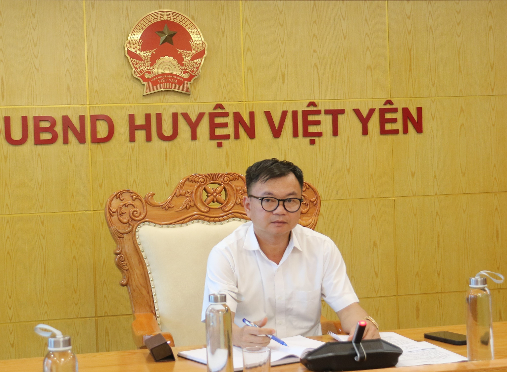Thường trực HĐND huyện Việt Yên tổ chức Hội nghị nghe phản ánh kết quả tiếp dân tháng 8/2023
