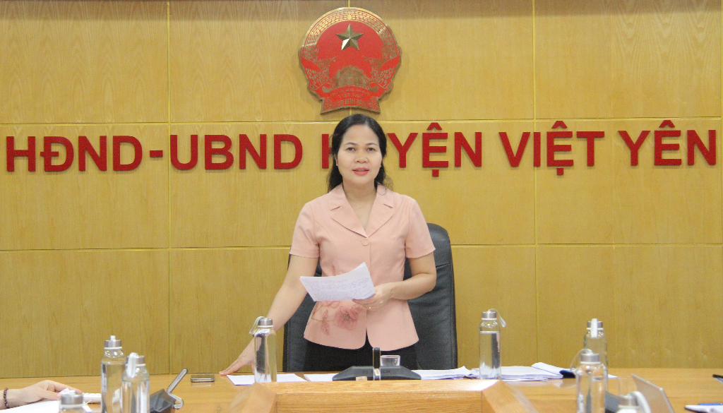 Giám sát việc giải quyết kiến nghị của cử tri tại Việt Yên