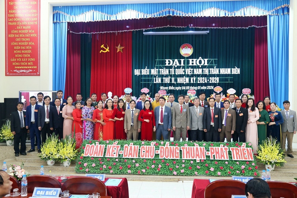 Đại hội điểm MTTQ Việt Nam thị trấn Nham Biền huyện Yên Dũng, nhiệm kỳ 2024 - 2029