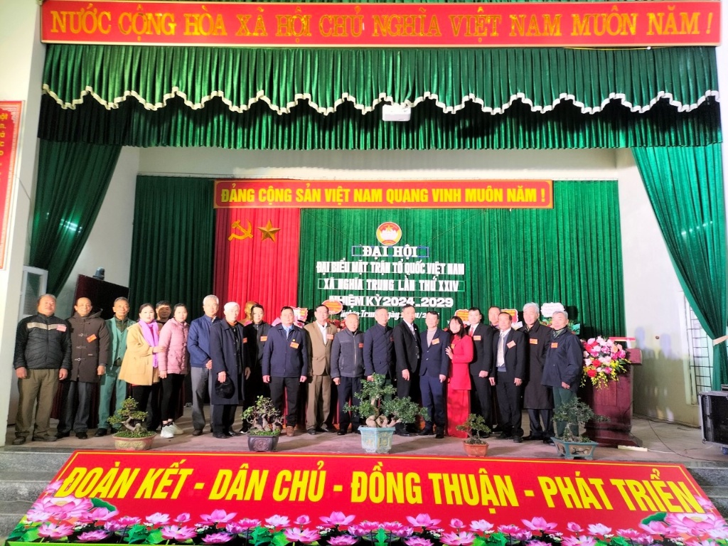 Thị xã Việt Yên hoàn thành Đại hội MTTQ cấp xã nhiệm kỳ 2024-2029