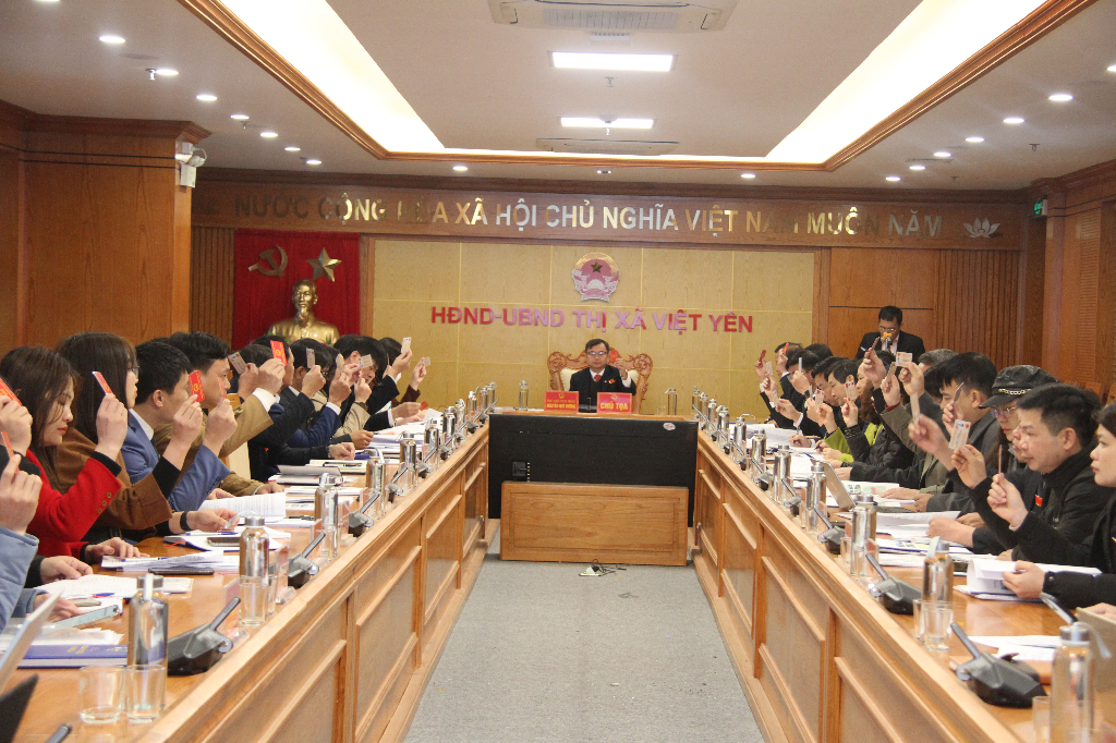 HĐND thị xã tổ chức kỳ họp thứ 19- Kỳ họp chuyên đề
