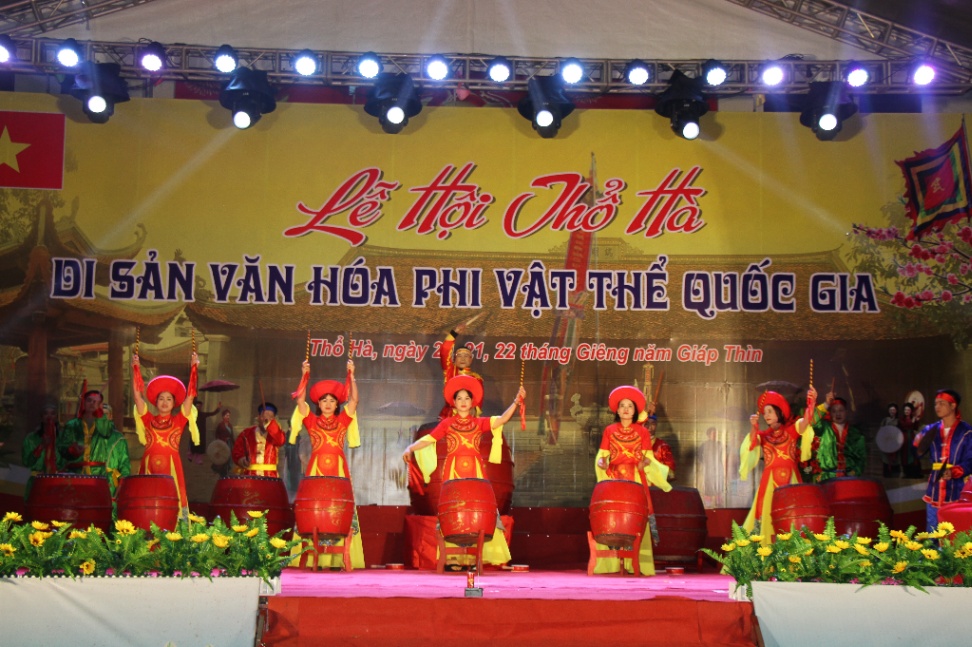 Đặc sắc lễ hội làng Thổ Hà - Di sản văn hóa phi vật thể Quốc gia