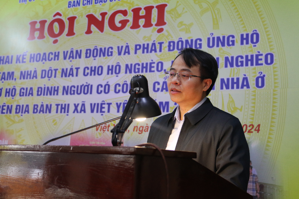Việt Yên: 44 cơ quan, đơn vị đăng ký ủng hộ xóa nhà tạm, nhà dột nát với số tiền 4 tỷ 445 triệu đồng
