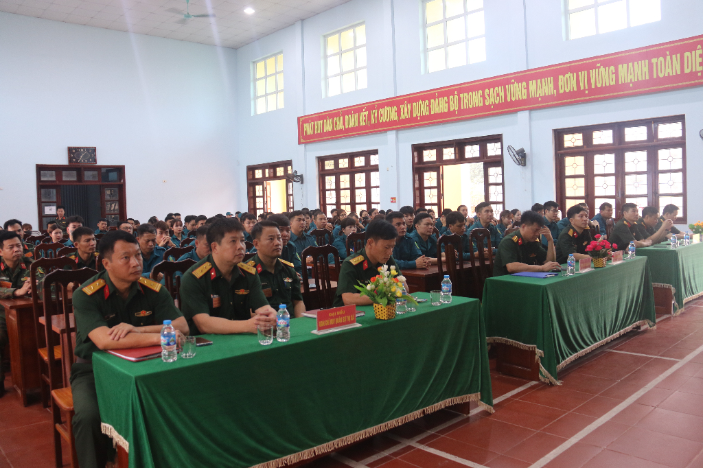 Việt Yên tổ chức Hội thao thể dục thể thao quốc phòng Dân quân Tự vệ năm 2024
