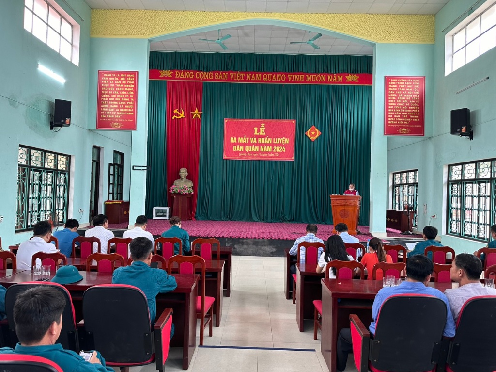 Lễ ra mắt và huấn luyện dân quân năm 2024|https://vietyen.bacgiang.gov.vn/chi-tiet-tin-tuc/-/asset_publisher/VeCP91o7rg3d/content/le-ra-mat-va-huan-luyen-dan-quan-nam-2024