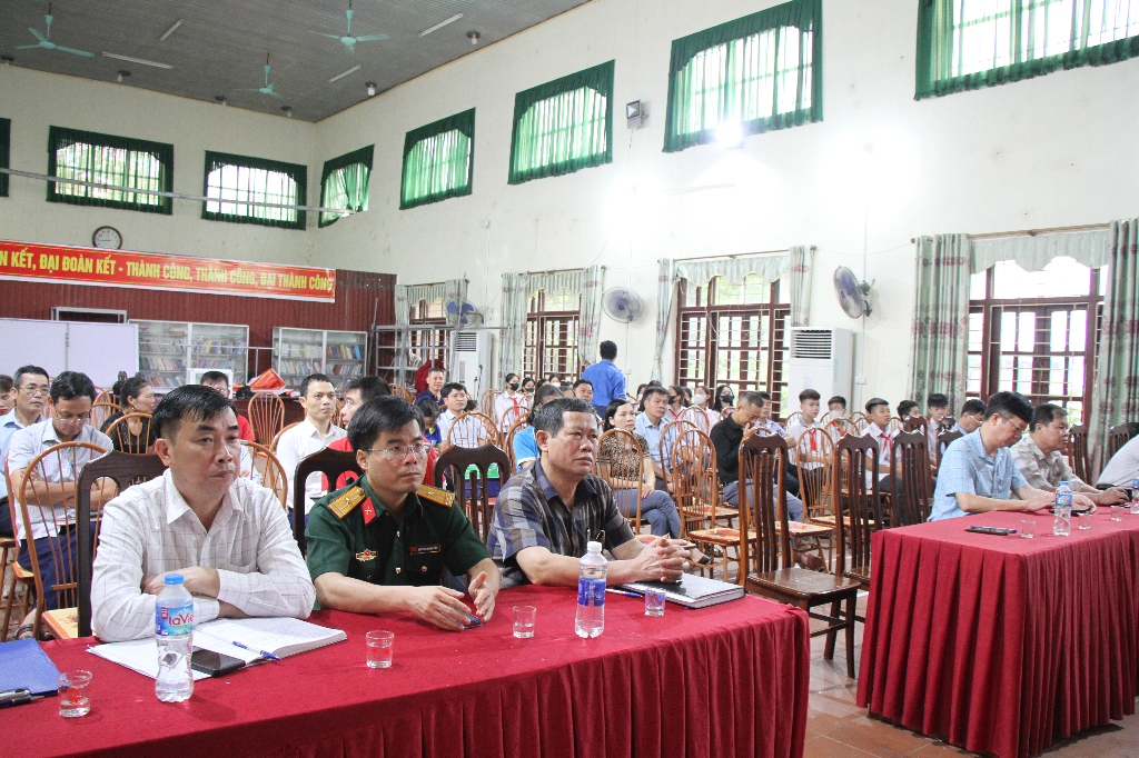 Xã Hương Mai hợp tác chuyển đổi số xây dựng nông thôn mới kiểu mẫu