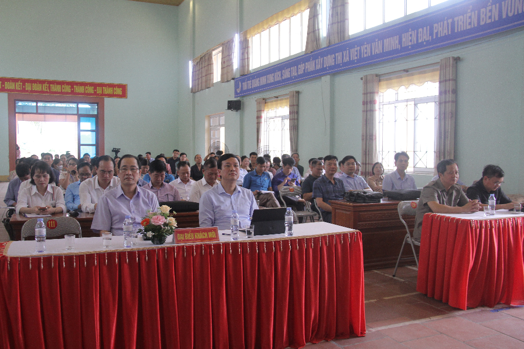 Đại biểu Quốc hội tỉnh Bắc Giang tiếp xúc cử tri trước kỳ họp thứ 7, Quốc hội khóa XV