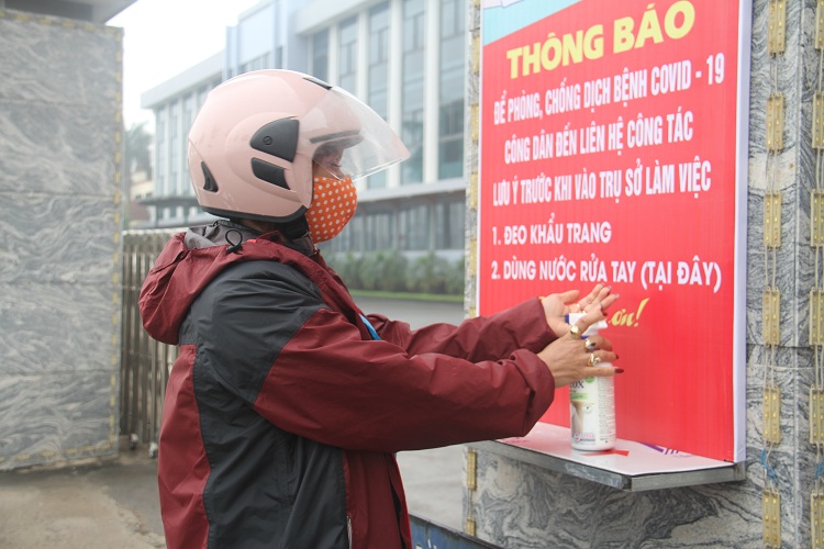 Việt Yên thực hiện nghiêm chỉ đạo của Thủ tướng về đeo khẩu trang