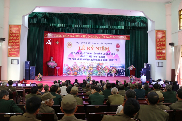 Hội Cựu chiến binh đẩy mạnh việc học, làm theo tư tưởng, đạo đức, phong cách Hồ CHí Minh