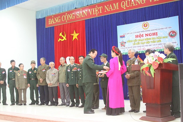 Ban liên lạc Cựu chiến binh quân giải phóng Miền đông Nam bộ huyện Việt Yên tổ chức hội nghị tổng...