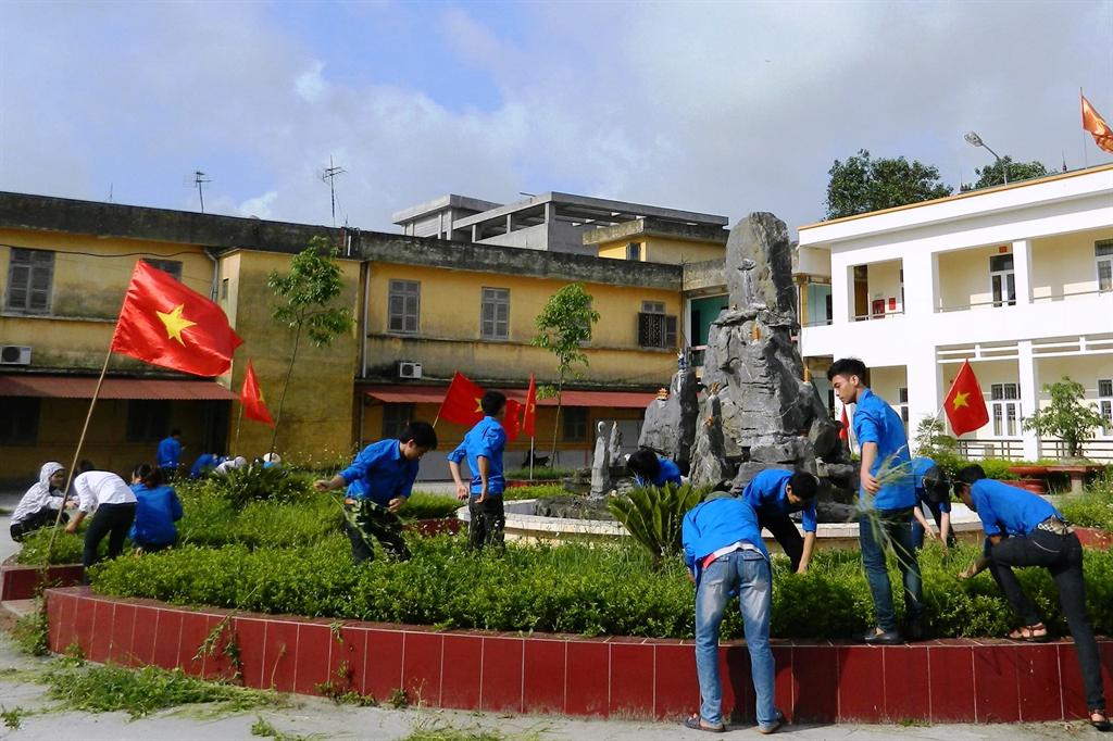 Việt Yên: Đoàn TNCS HCM khởi động chiến dịch hè tình nguyện 2014