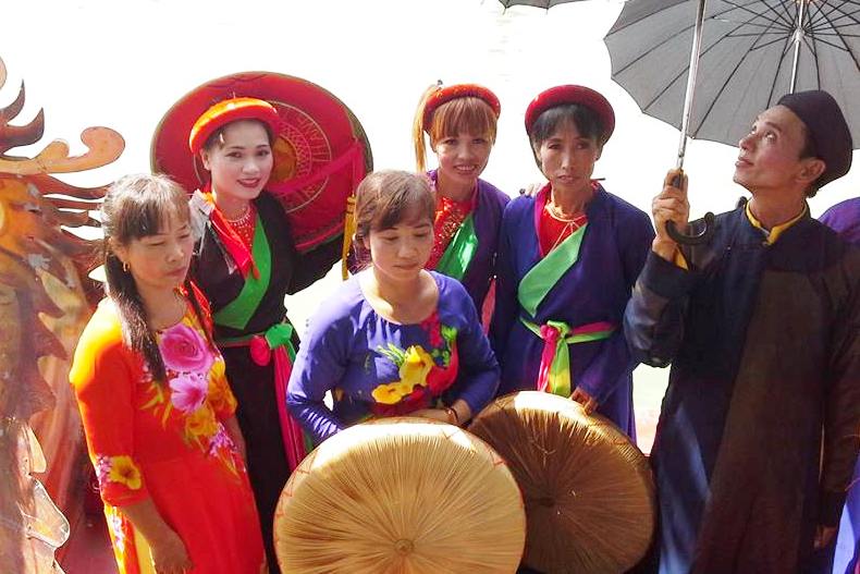 Việt Yên: Khôi phục lễ hội làng Chằm Tăng Tiến