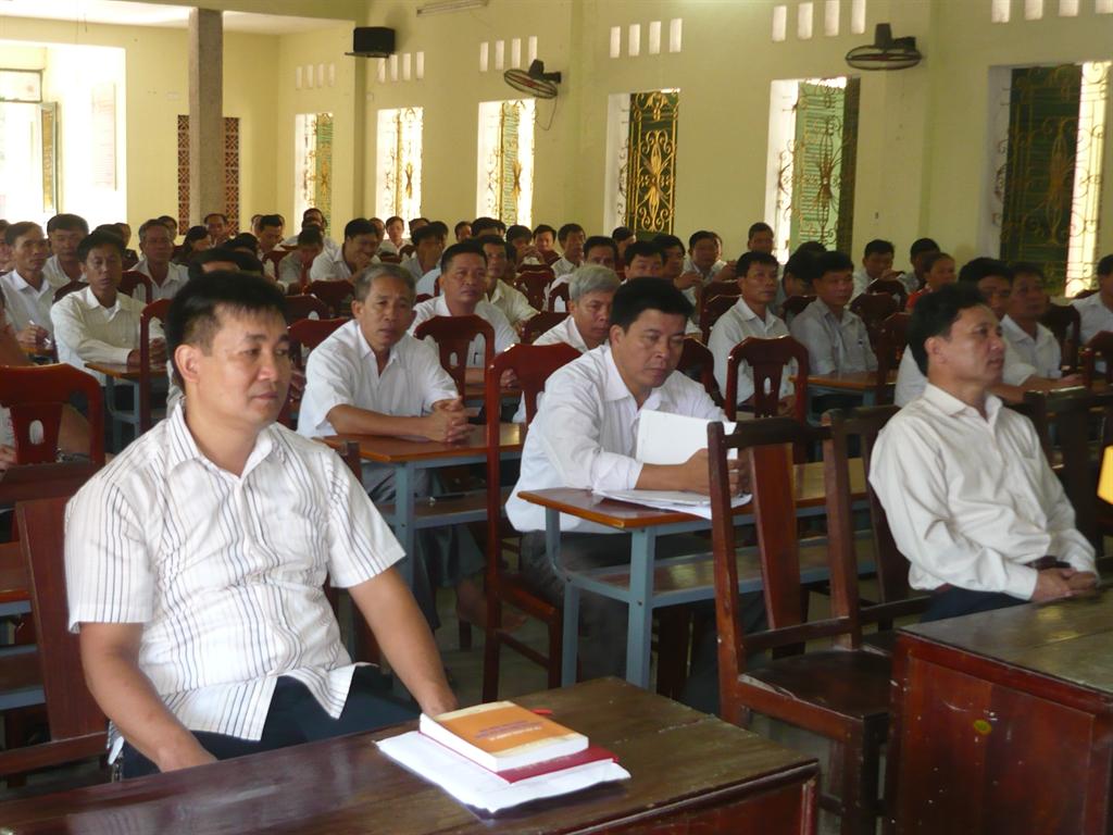 Việt Yên: Khai giảng lớp Bồi dưỡng lý luận chính trị và nghiệp vụ công tác dân vận