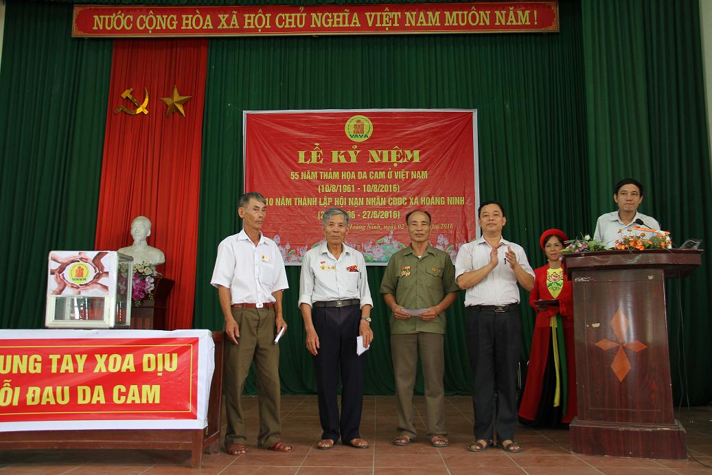 Hội Nạn nhân chất độc da cam đioxin xã Hoàng Ninh kỷ niệm 55 năm ngày thảm họa da cam ở Việt Nam...