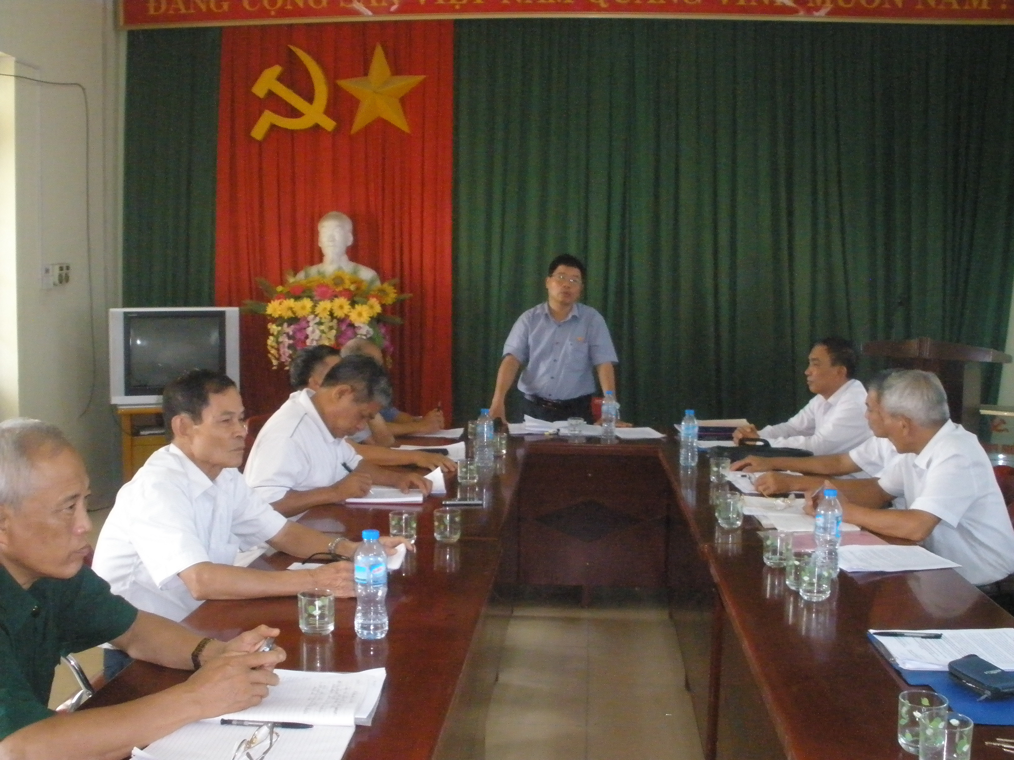 Đoàn kiểm tra hội nạn nhân chất độc da cam ( NNCĐDC ) tỉnh Bắc Giang làm việc tại Việt Yên